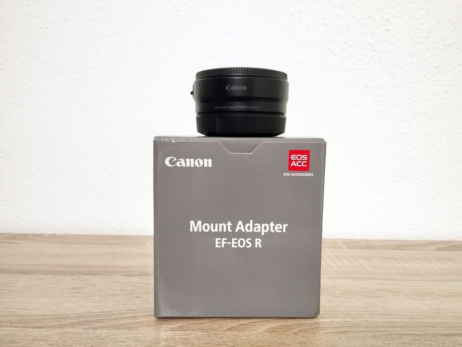 Adaptador Canon EF-EOS R (Canon EF - Canon RF) - Como Novo