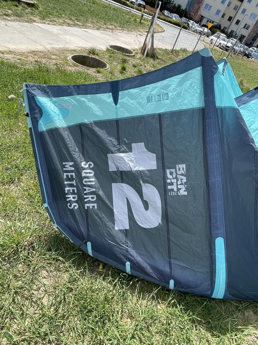 F one Bandit 12 + bar 2021 kitesurfing latawiec
