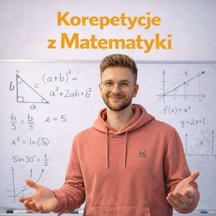 Korepetycje z matematyki online  Matura, E8, liceum  egzamin 8-klasisty podstawa rozszerzenie