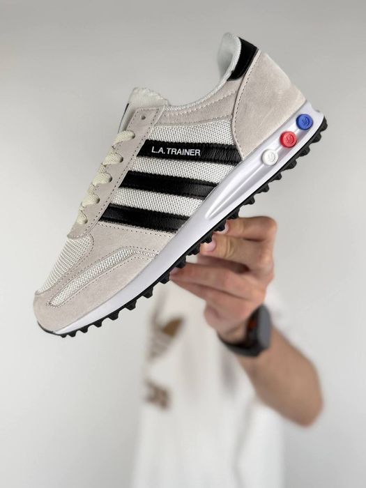 БЕЗ ПЕРЕДПЛАТИ‼️Кроссовки мужские Adidas LA Trainer 41-45р сетка