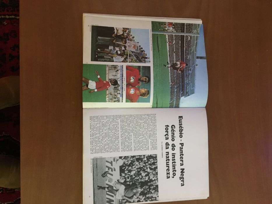 Livro de futebol do ano 1974
