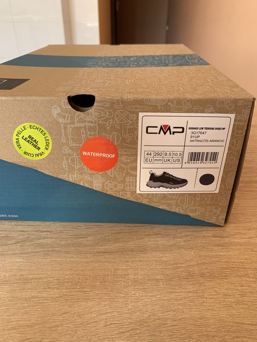 (44 розмір 28.5 см 10.5 US) CMP HURANUS LOW TREKKING  зима осінь Vibram Gore-Tex термо кросівки  черевики ботинки