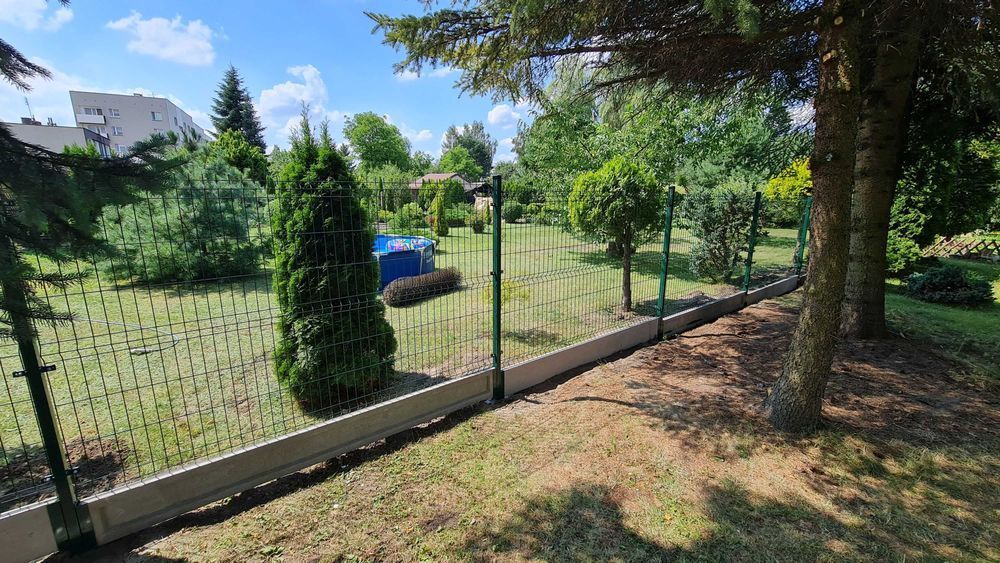 Ogrodzenie panelowe 3 d