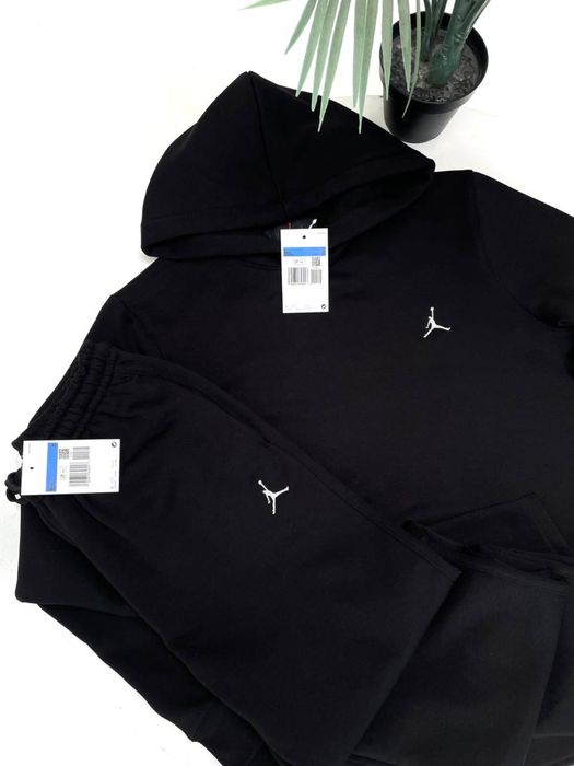 Спортивний костюм Jordan (чорний, сірий), штани, худі, зіп худі Jordan