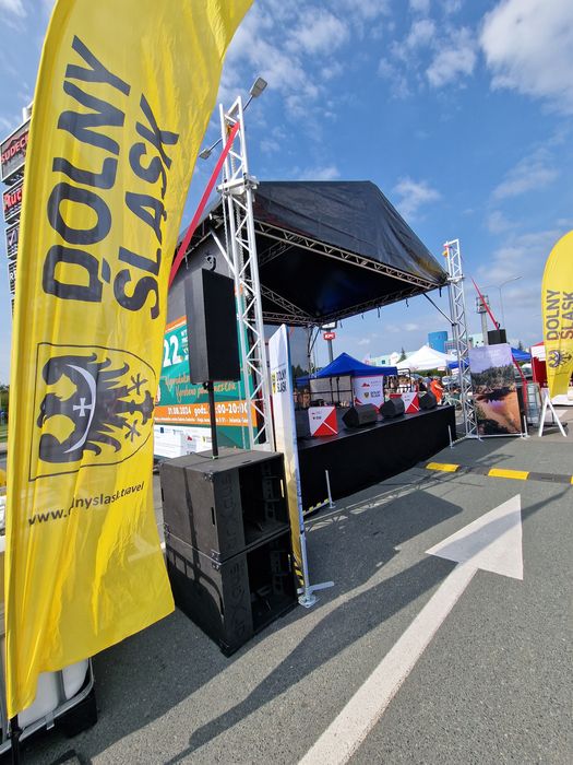 Zestaw Draus System Plener Nagłośnienie HLA HF24 STK 212  STK712 Napęd