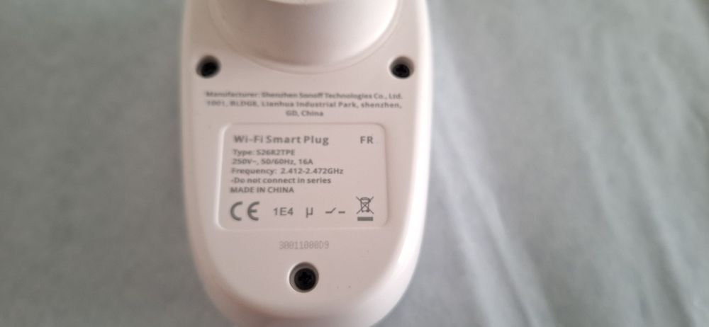 Sonoff gniazdko Wifi Smart Plug S26