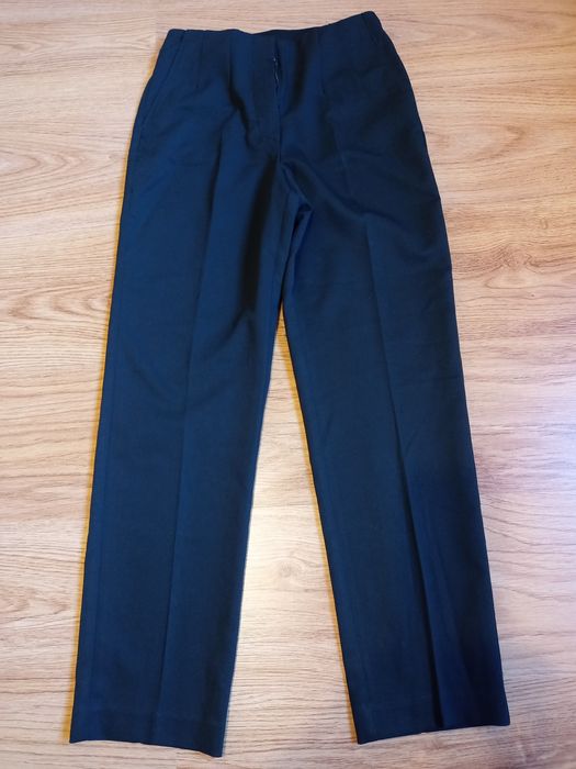 Spodnie eleganckie prosta nogawka garniturowe H&M 34
