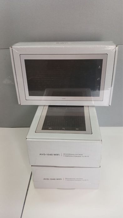 ARNY AVD-1040 WiFi - IP відеодомофон із 10” IPS сенсорним екраном, підтримкою Wi-Fi та Ethernet