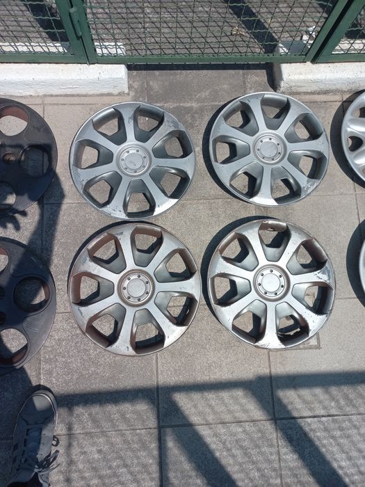 Jogo de 4x tampoes 14 calotas peugeot opel fiat hyundai seat ford citr