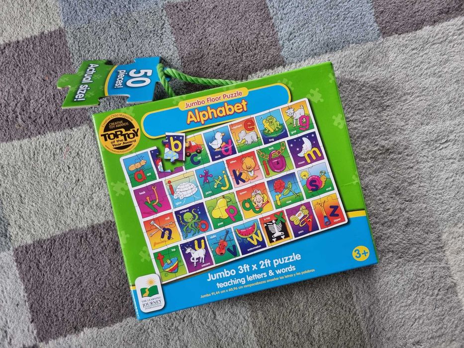Puzzle Alphabet alfabet 50 Jumbo / Maxi