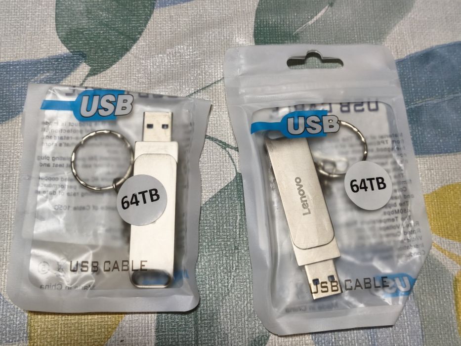 Pendrive dupla 64TB