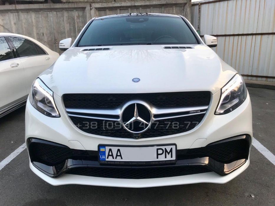 Обвес Mercedes GLE63 AMG GLE Coupe W292 C292 W166 Бампер Решетка