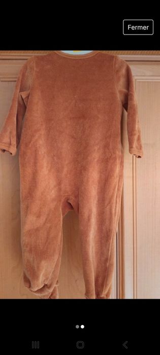 Cieplejszy pajacyk lisek r. 74