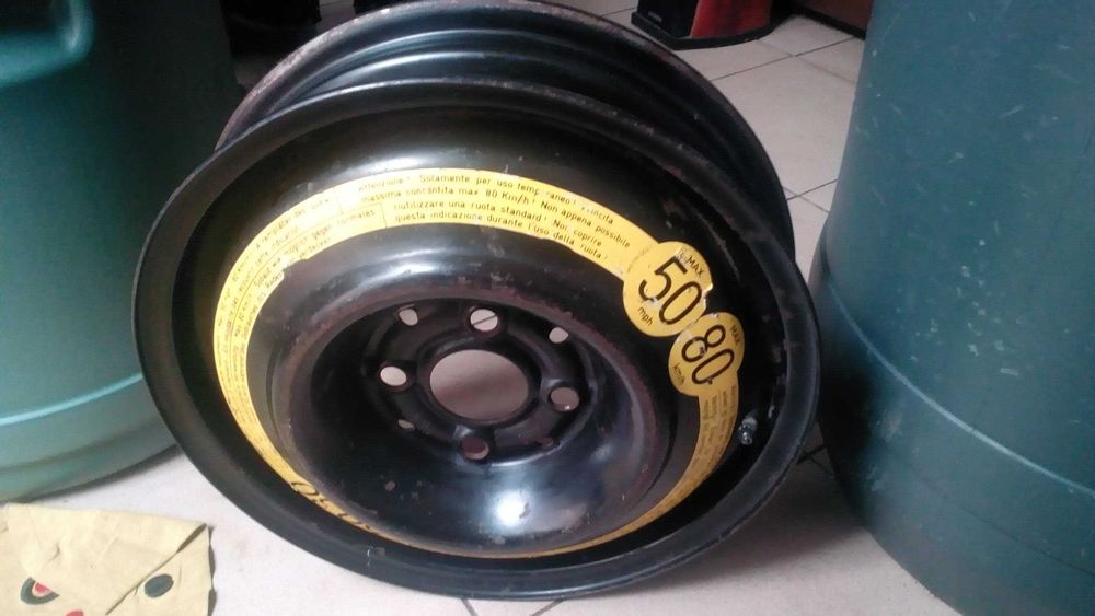 Запаска, запасное колесо 4х100 R14
