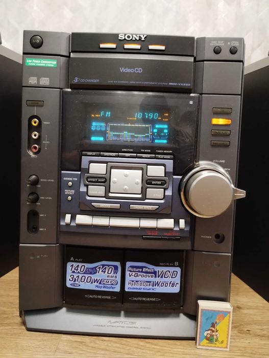 Монстр мощно потужний Sony 500 Вт ( блютуз /  AUX ) муз центр Сони