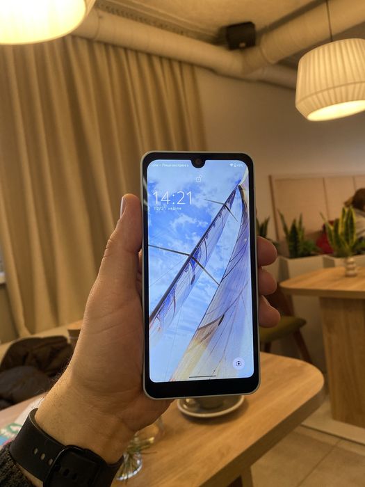 Sharp aquos wish 3 mint green 4/64 android 14