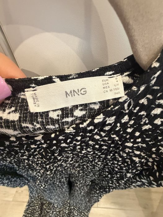 Сукня Mango в дрібну цятку