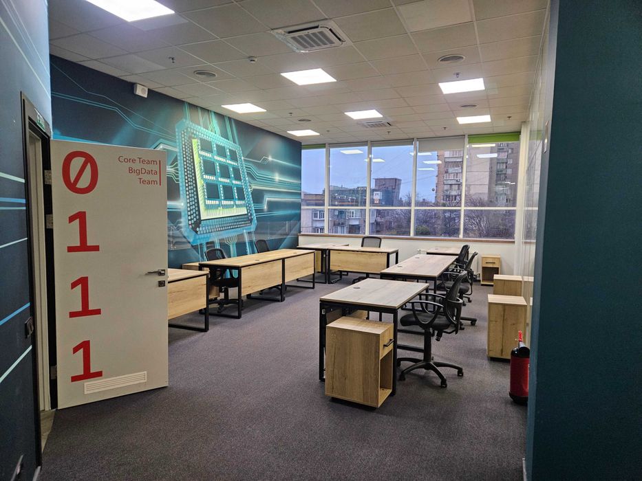 Сучасний та Дизайнерський офіс 886м.Open space+Кабінети.Шулявка.БЕЗ%