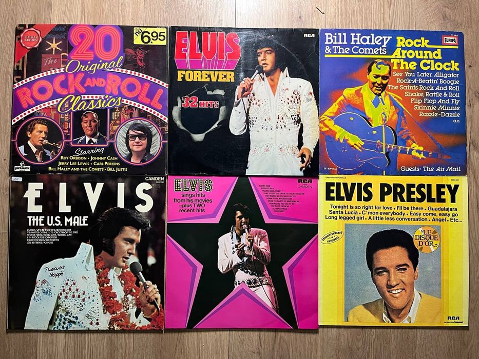 Вініл Елвіс Преслі. Виниловые пластинки Elvis Presley