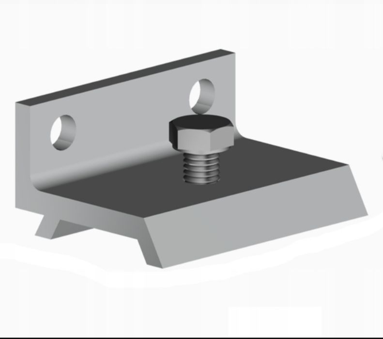 Klamra mocująca do drzwi przesuwnych HERKULES