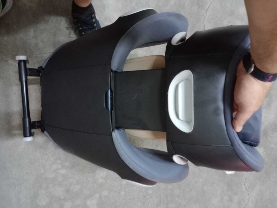Cadeira Auto CYBEX Solution M-Fix (Grupo 2/3 - Preto e Cinzento)