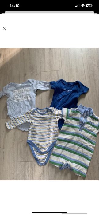 Пакет речей від 0 до 9 міс на хлопчика