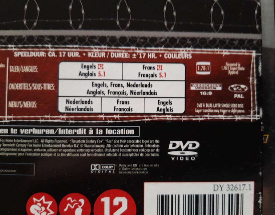 DVD "Prison Break" série 1