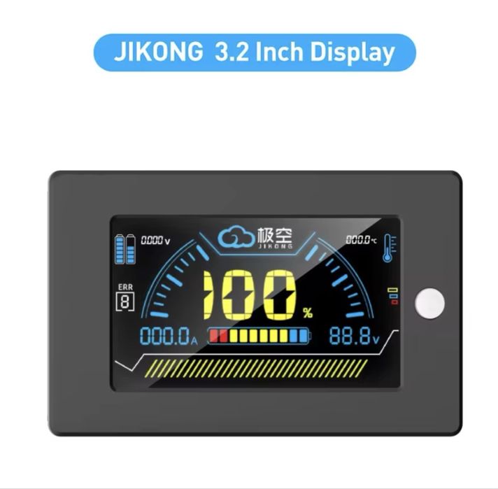 Eafc 5000 інвертор BMS JK B1A8S10P | b2a8s20p jk lcd 3.2 eafc 5000