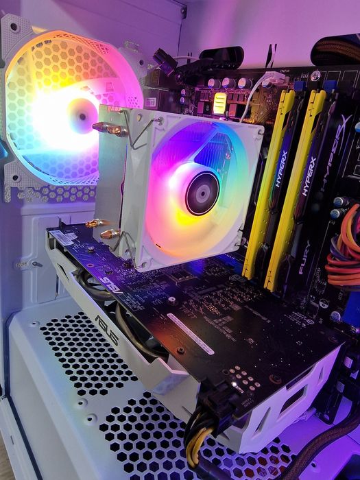 Стильний ігровий ПК у білому корпусі | i7-4770 / GTX 1060 6GB / 16GB RAM /SSD-HDD