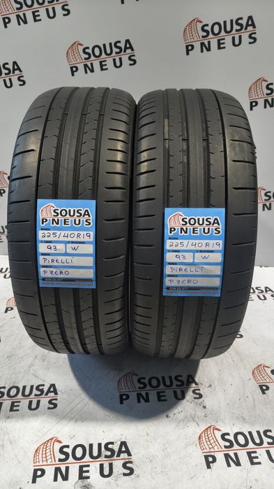 2 pneus semi novos 225-40R19 Pirelli - Oferta dos Portes