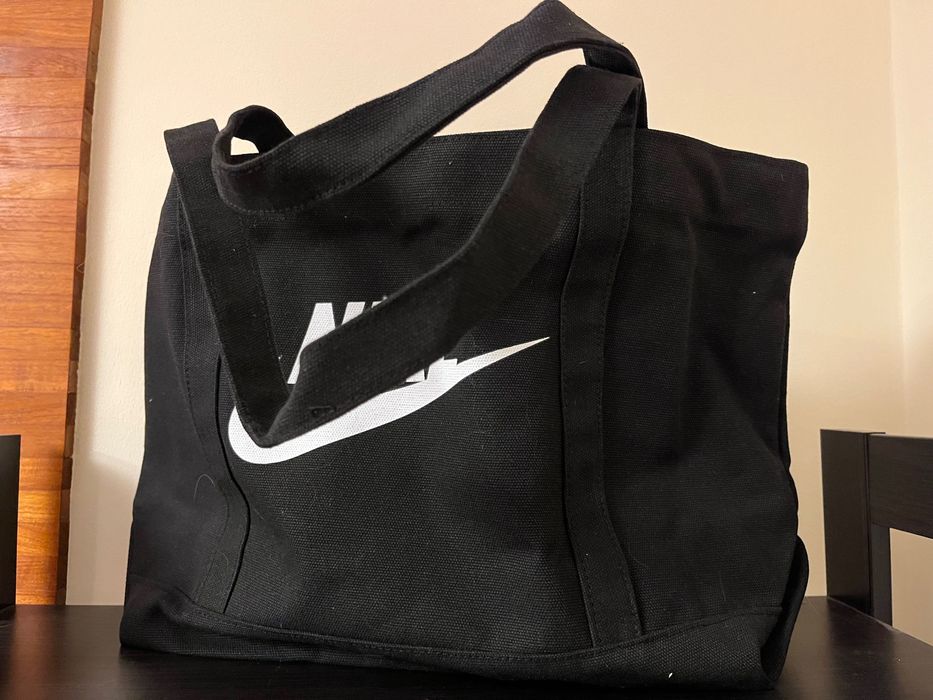 Torba shopper czarna