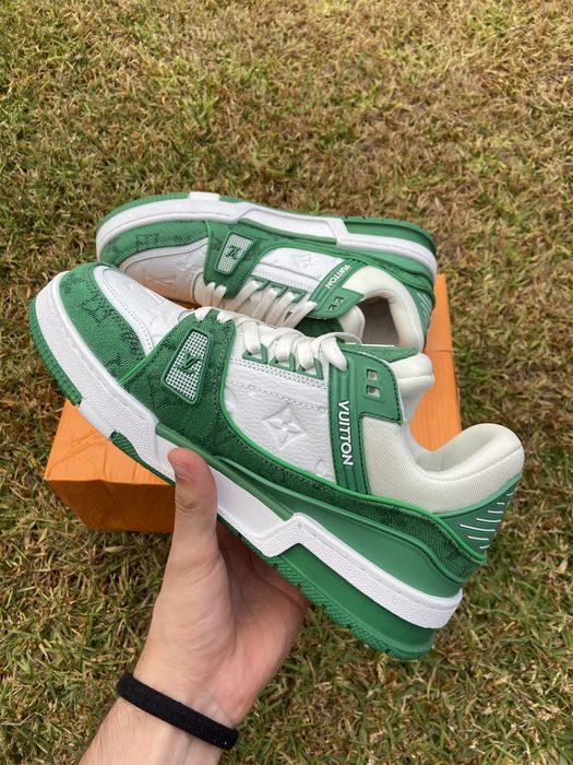 Louis Vuitton LV Trainer “Green Monogram”