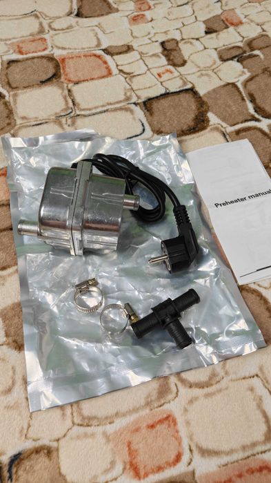 Передпусковий підігрівач рідини антифризу 220В 2 кВт автономка обігрівач