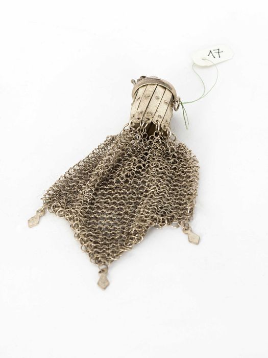 PRATA | Bolsa Porta moedas elefante | Arte Nova