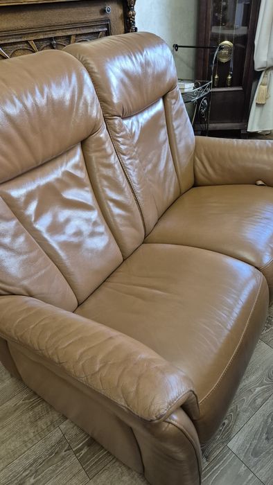 Wypoczynek skórzany 3+2+1 himolla z funkcją relax AKTUALNE