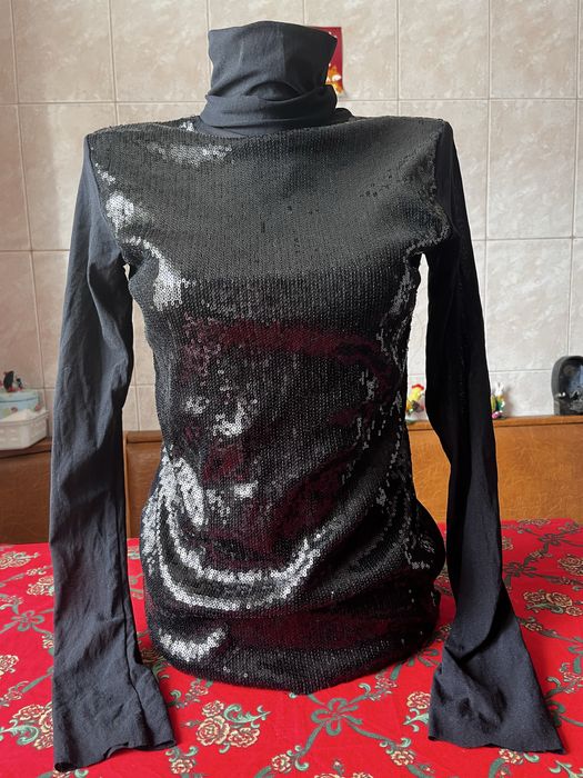 Водолазка в паетках