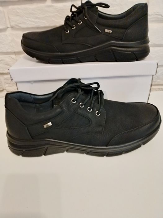 Półbuty męskie wkładka skórzana rozmiar 42