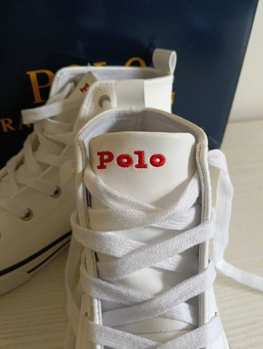 Ralph Lauren nowe oryginalne białe buty dla dziecka rozm. 35