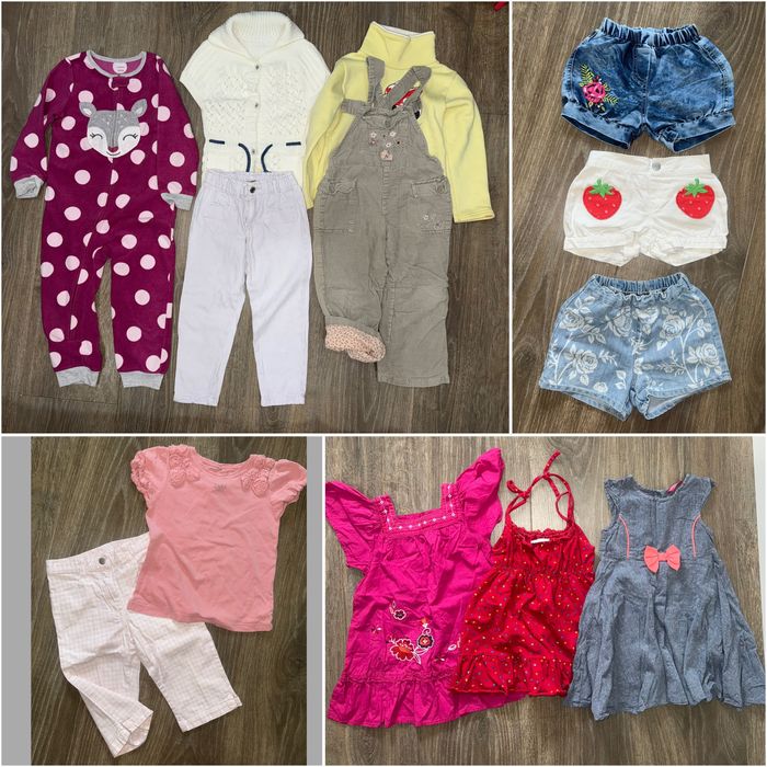 Пакет 3-4 г слип джинсы комбинезон вельвет свитшот на флисе платья