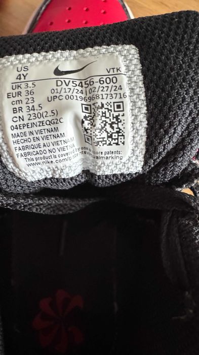 Sneakersy Nike court borough low recraft roz. 36