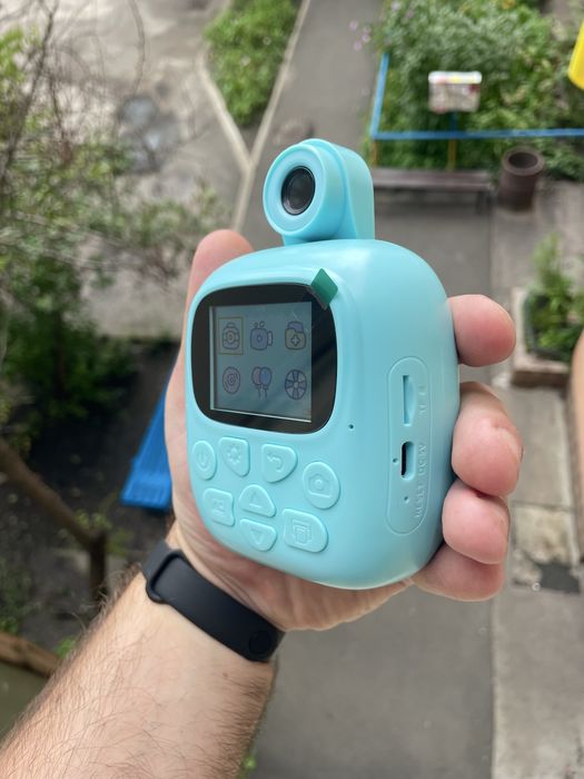 УНІКАЛЬНА КАМЕРА, Дитячий фотоапарат миттєвого друку, міні принтер