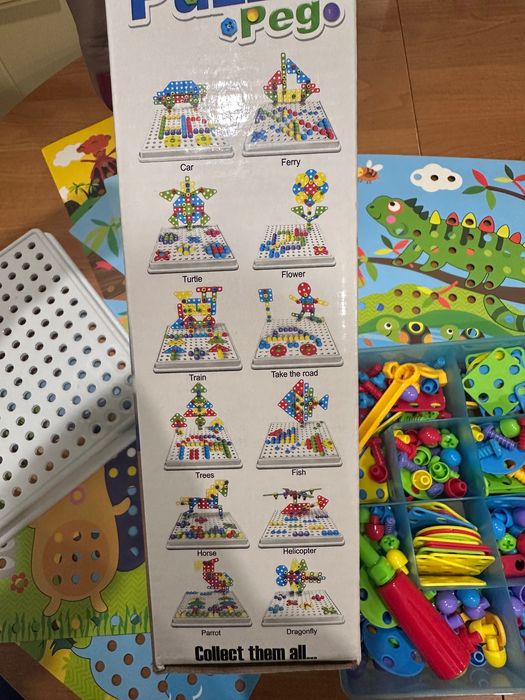 Іграшка Конструктор-мозаїка Puzzle Pego