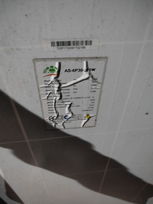 Sprzedam Panel fotowoltaiczny 270w