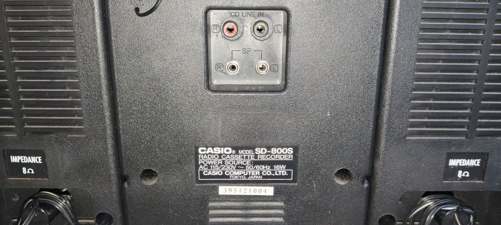 Музичний центр Casio SD 800 S Японія Під ремонт або На запчастини