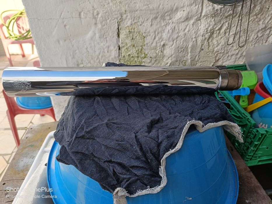 Vendo escape  Vance e Hines cromado Harley 883