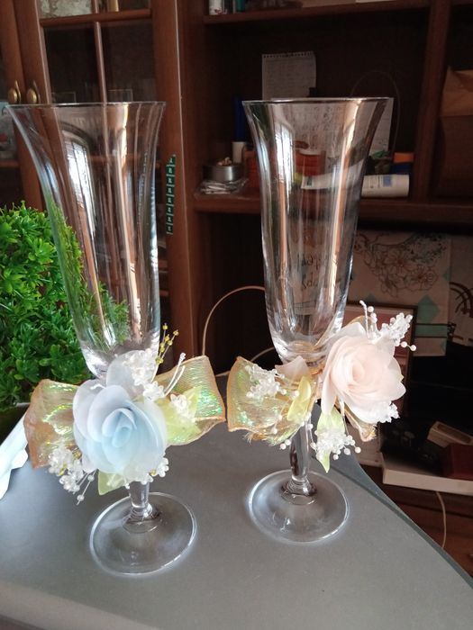 Весільні келихи (тонкі)