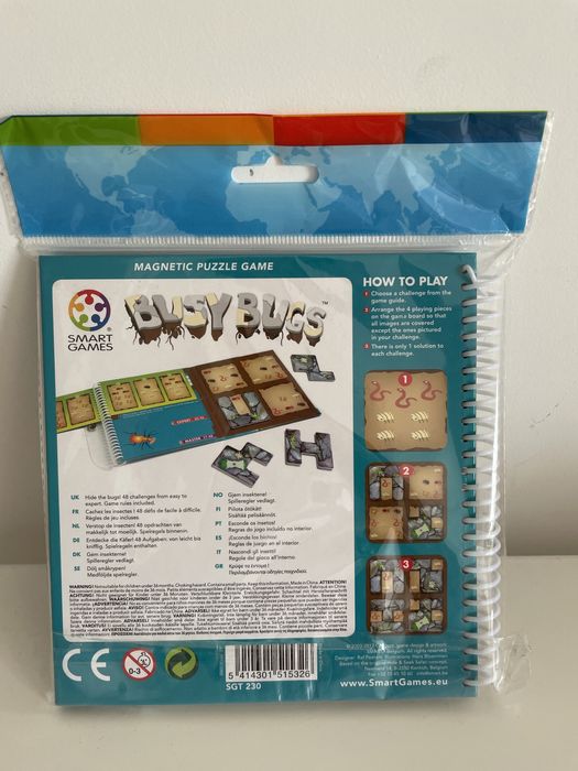 Jogo magnético BUSY BUGS - novo