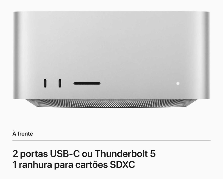Apple Mac Studio M5 Max 2026 - NOVO e SELADO - SOB ENCOMENDA