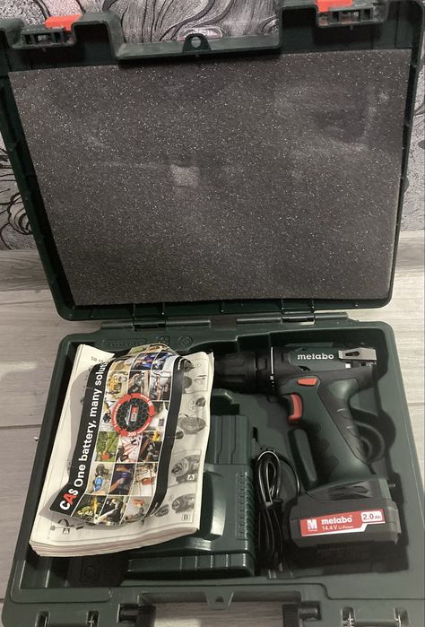 Metabo BS шурупокрут-шуруповерт 14,4v  set