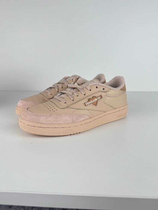 Nowe damskie buty Reebok Club C 85 r.37 skóra naturalna